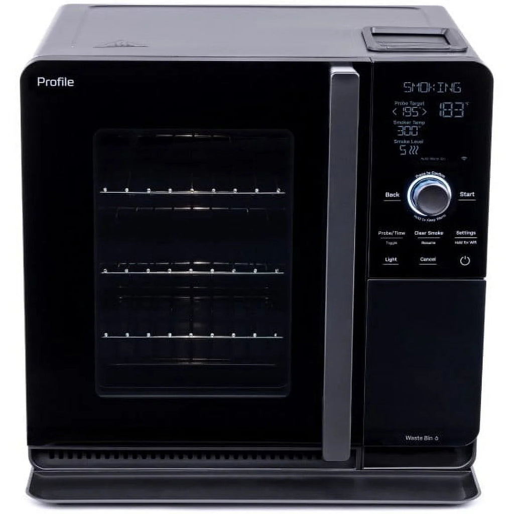 Profile Wood Pellet Food Smoker with Active Smoke Filtration and Precision Smoke Control