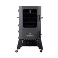 40In. Digital Charcoal Smoker in Gray , 1320 Sq. In. of Cooking Space