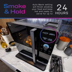 Profile Wood Pellet Food Smoker with Active Smoke Filtration and Precision Smoke Control