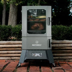 40In. Digital Charcoal Smoker in Gray , 1320 Sq. In. of Cooking Space