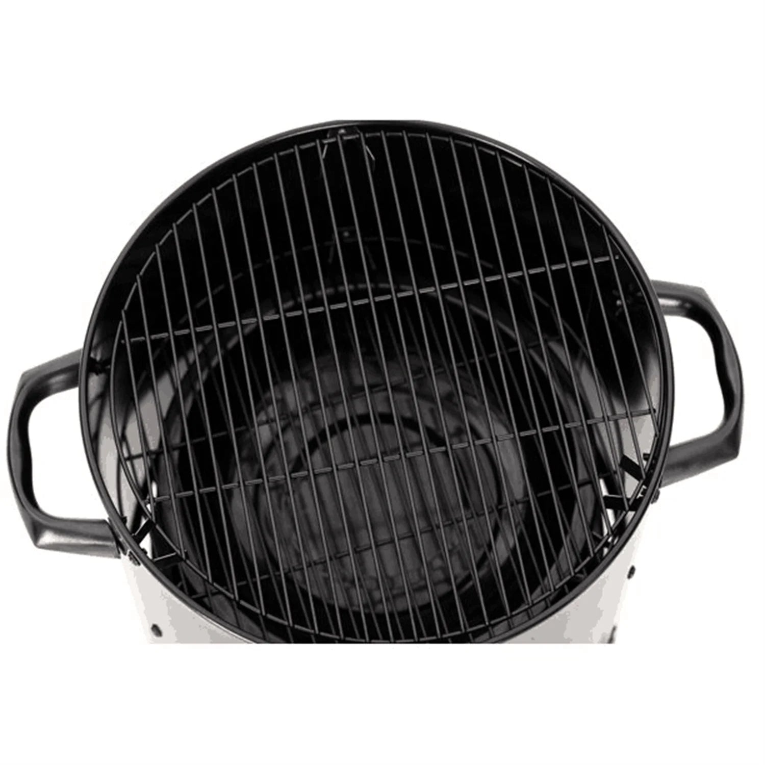 17-Inch Vertical Charcoal Smoker Grills 2 in 1 BBQ Grill & Smoker, Black