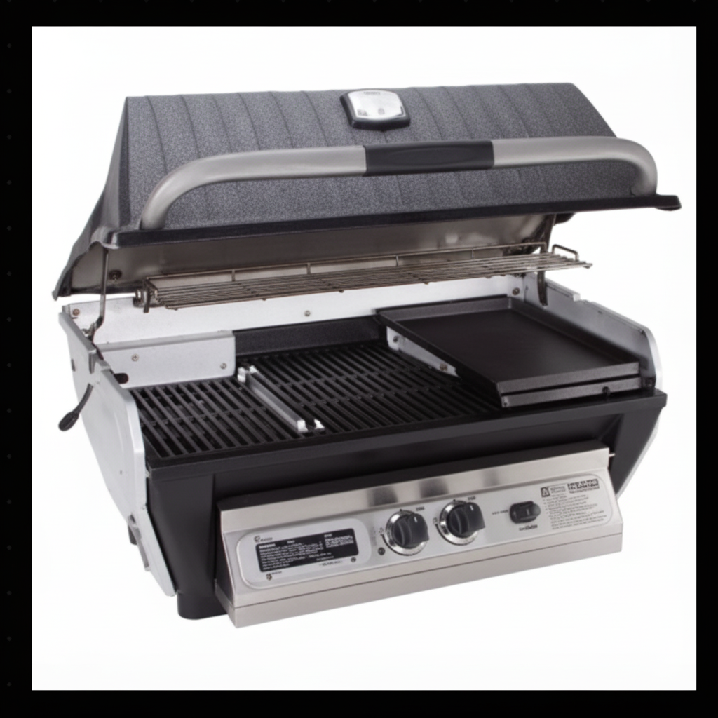 Super Premium Propane Grill Head with Stainless Steel Burner & Extra Tall Lid