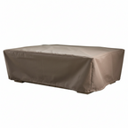 Hampton Concrete Fire Pit 56" X 32" Outdoor Patio Firepit Includes Lava Rocks Modern Fire Pits & Outdoor Fireplaces for Garden, Deck, Indoor & Outdoor Heating