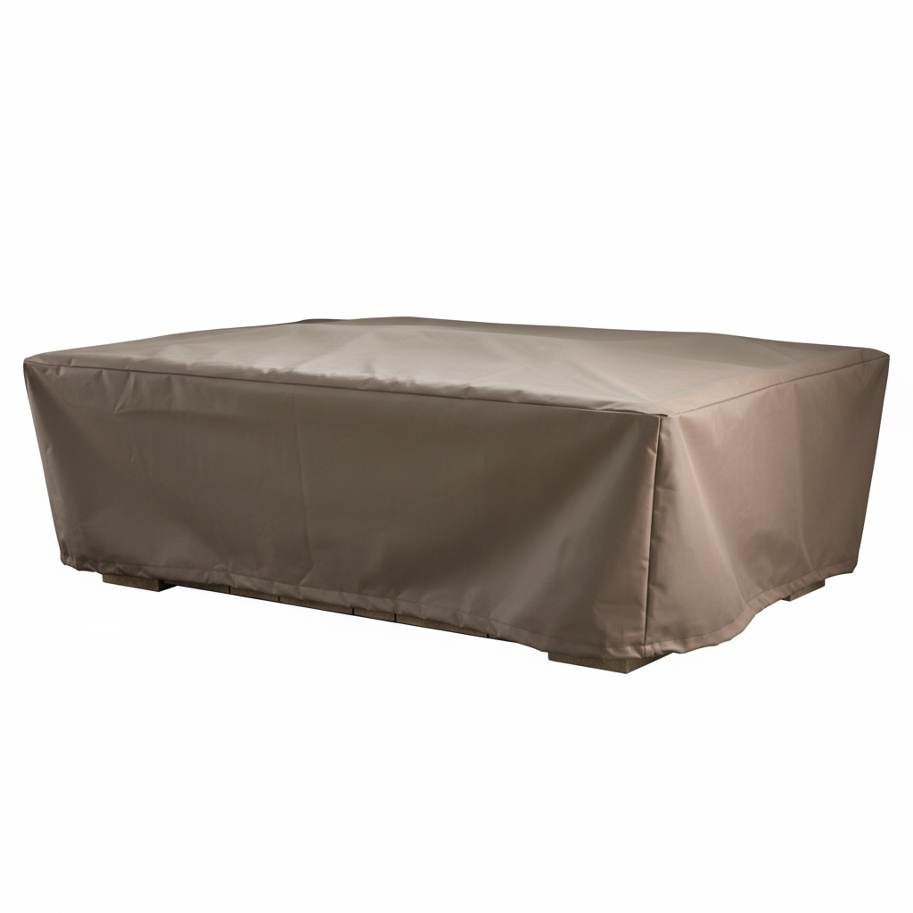 Hampton Concrete Fire Pit 56" X 32" Outdoor Patio Firepit Includes Lava Rocks Modern Fire Pits & Outdoor Fireplaces for Garden, Deck, Indoor & Outdoor Heating